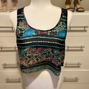 LF Kiwi Tucker Crop Top